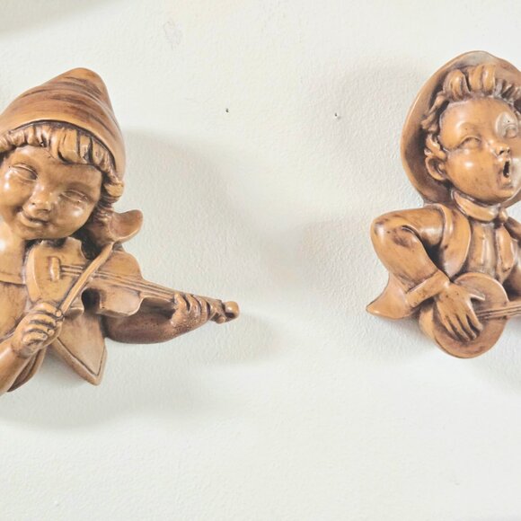 3/$45🥳 Vintage Mid-Century Modern Syroco Wall Plaques – Hand Carved - Picture 2 of 6